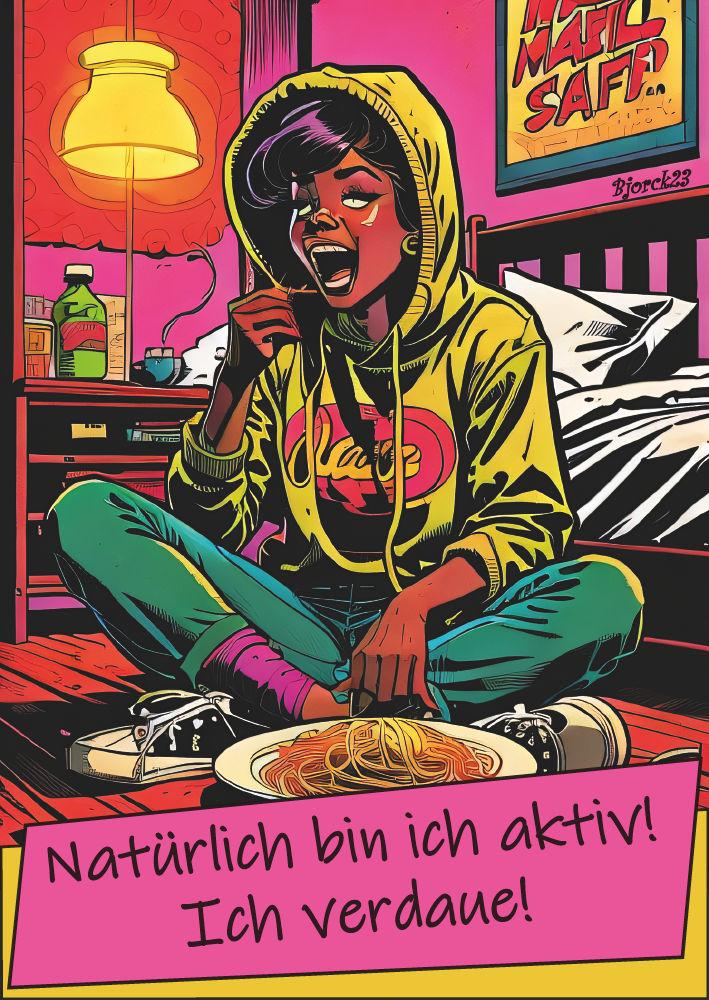 Ich bin aktiv