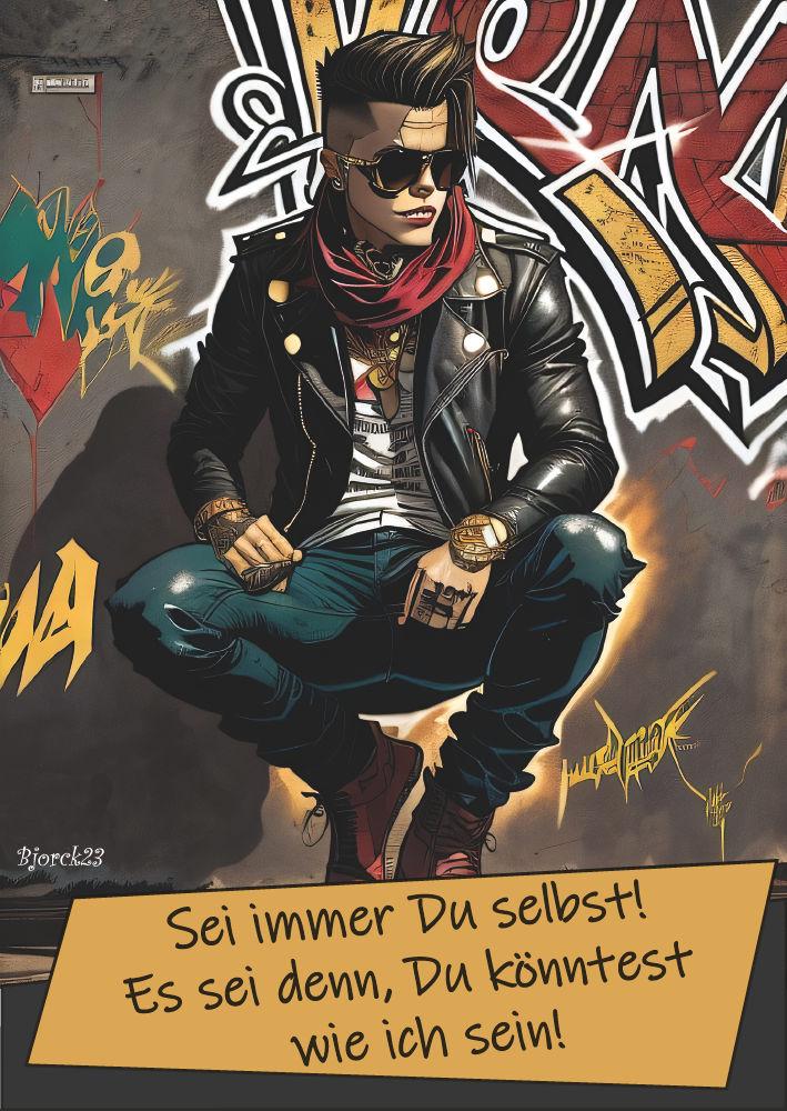 Sei immer du selbst